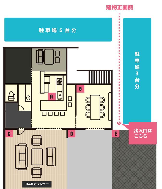 小峰農園フロアガイド